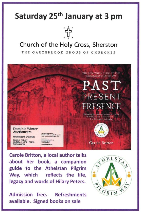 Past Present Presence - Carol Britton talks about her companion book to 'Athelstan Pilgrim Way'
